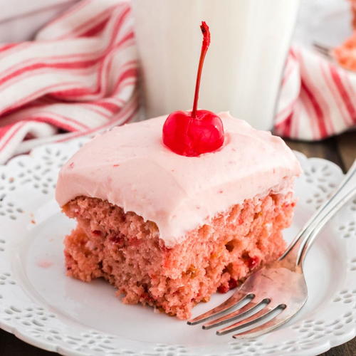 Cherry Cake | TheBestDessertRecipes.com