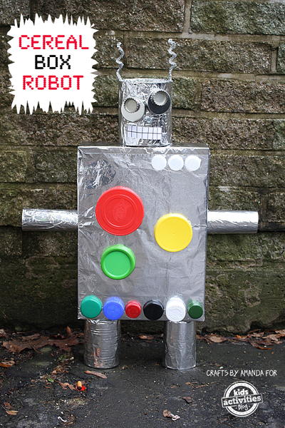 How To Make A Recycled Robot 