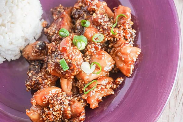 Slow Cooker Sesame Chicken