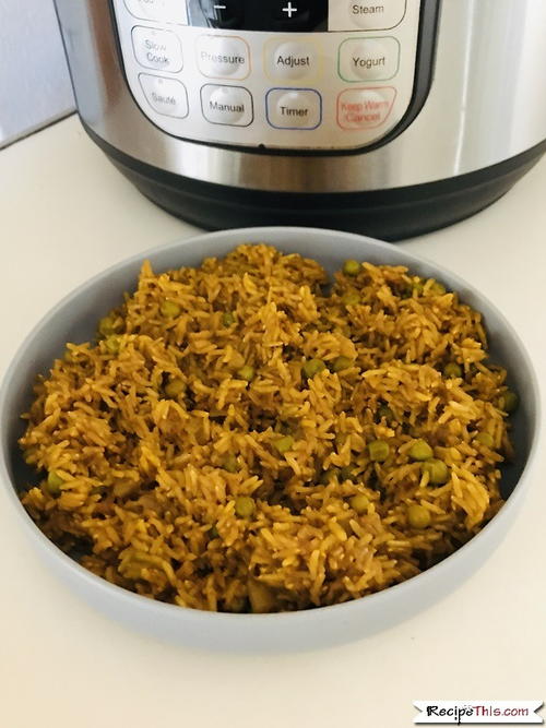 Instant Pot Pilau Rice