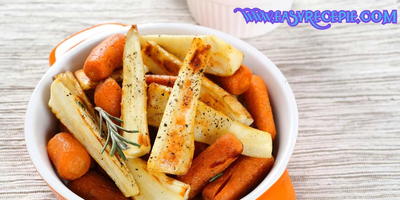 Oven-Roasted Parsnips And Carrots