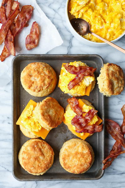 Make Ahead Breakfast Sandwiches