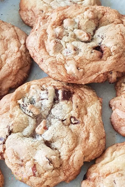 Chocolate Caramel Cookies