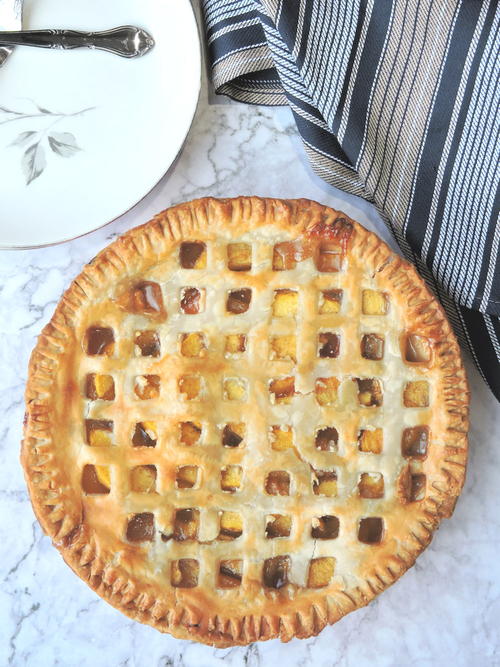 Easy Southern Fresh Peach Pie Recipe