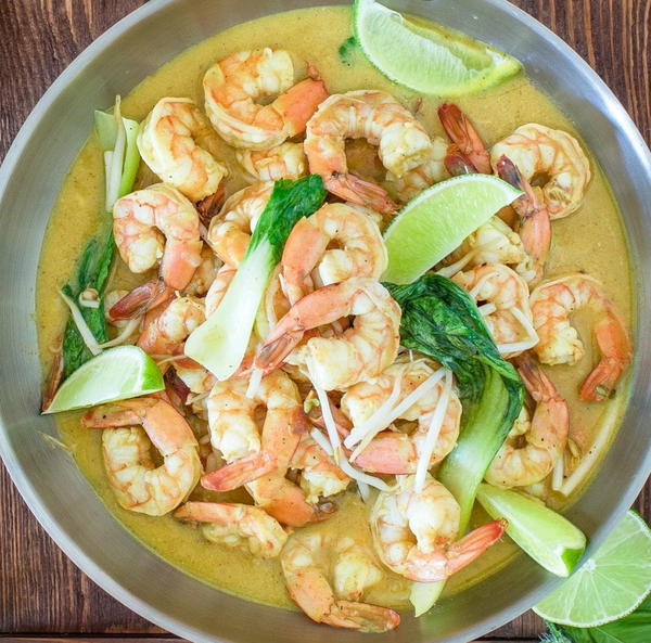 Creamy Citrus Shrimp Soup