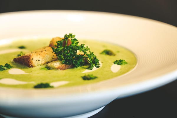 Creamy Greek-style Pea Soup