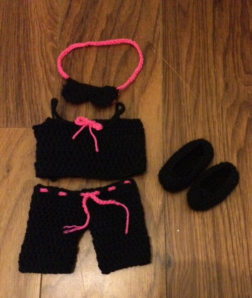 18" Doll Sleepwear Set