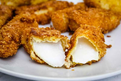 Fried Cod Fish Sticks