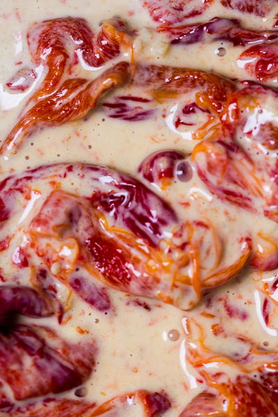 Roasted Red Peppers In White Sauce