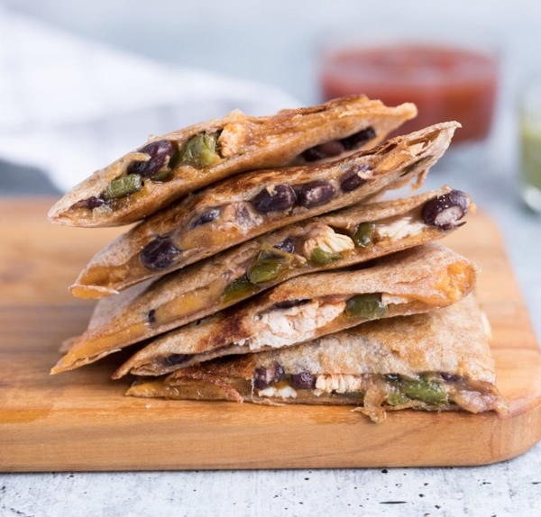 The Best Turkey Quesadilla