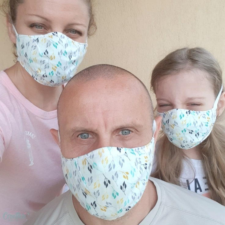Fitted Face Mask Pattern | AllFreeSewing.com