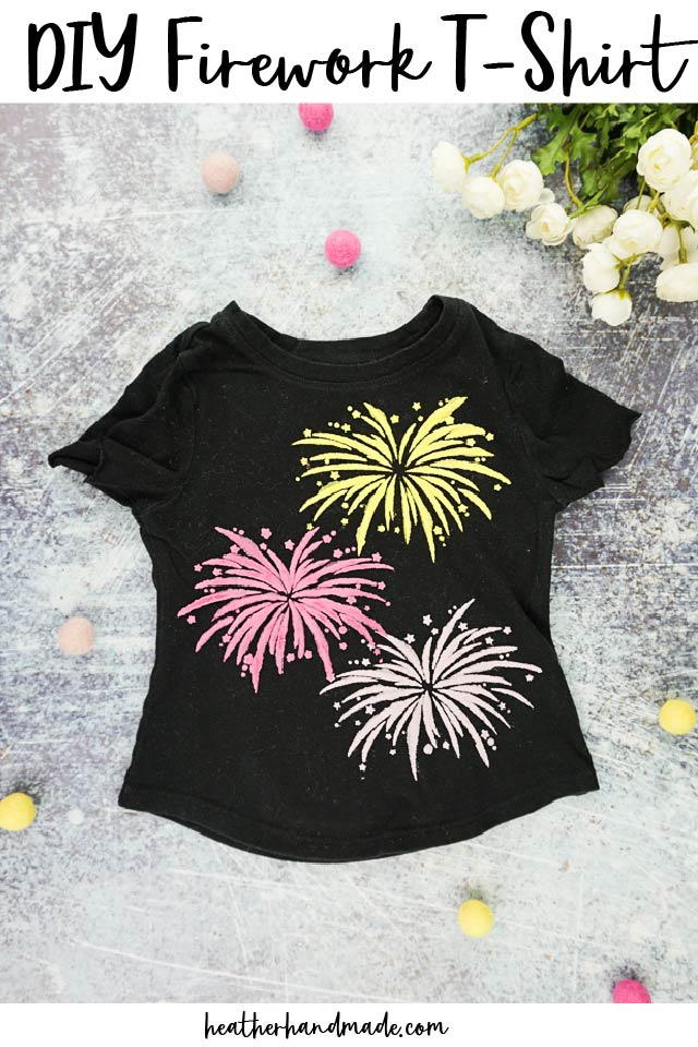 Diy Firework T Shirt