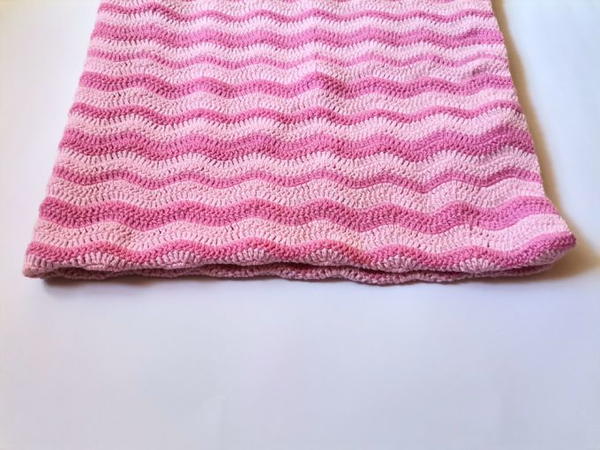 Ripple Baby Blanket Crochet Pattern