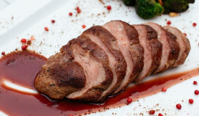 Red Wine Braised Pork Tenderloin AllFreeCopycatRecipes com