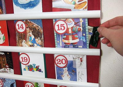 Recycled Cards Advent Calendar