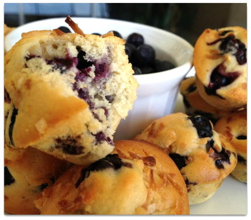 Low-fat Blueberry Muffin With Toasted Coconut Recipe