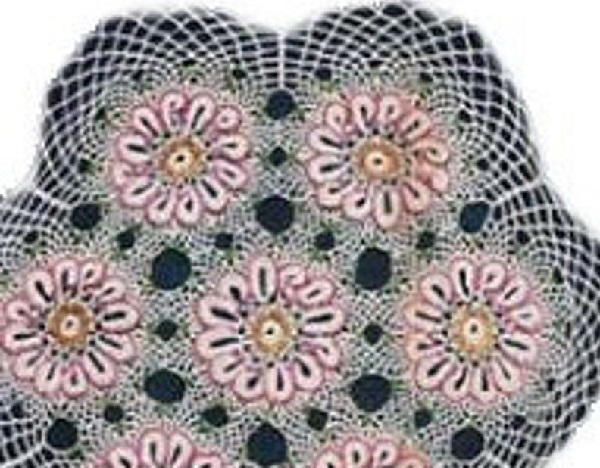 Beaded Doily