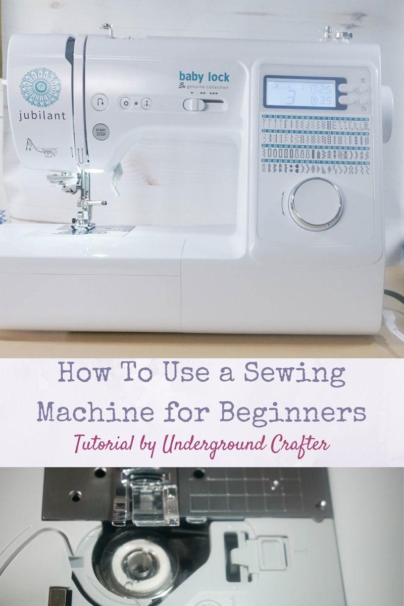 How To Use A Sewing Machine For Beginners | FaveCrafts.com