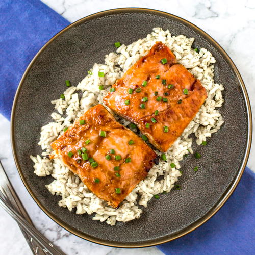 Teriyaki Glazed Salmon