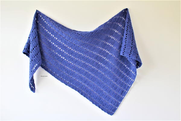 Darla Asymmetrical Shawl | AllFreeCrochet.com