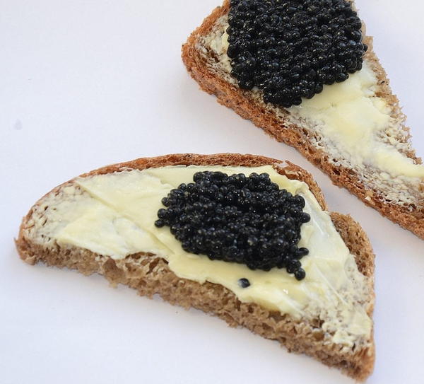 Toast Points With Caviar