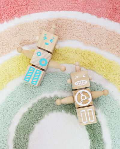 Diy Wooden Toy Robots