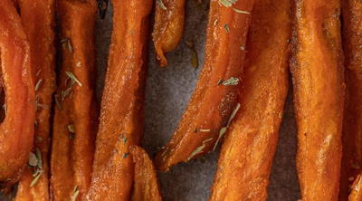 Herbaceous Baked Sweet Potato Fries