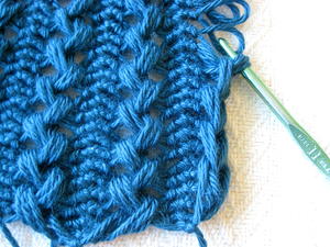 Hairpin Lace Baby Blanket