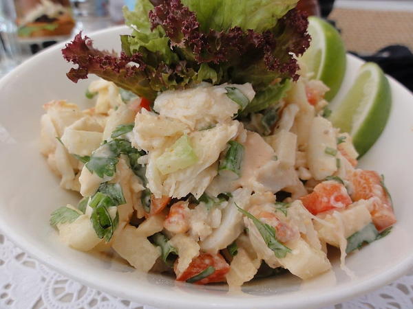 Seafood Salad With Crab And Lobster
