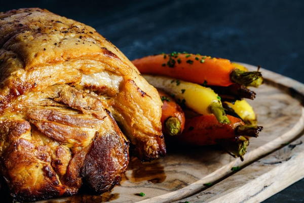 Greek-style Slow-roasted Pork