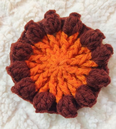How To Make A Popcorn Crochet Flower
