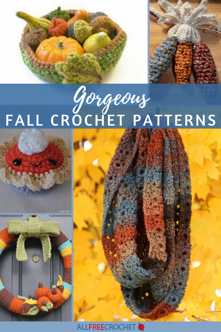 28 Gorgeous Fall Crochet Patterns [Free] | AllFreeCrochet.com