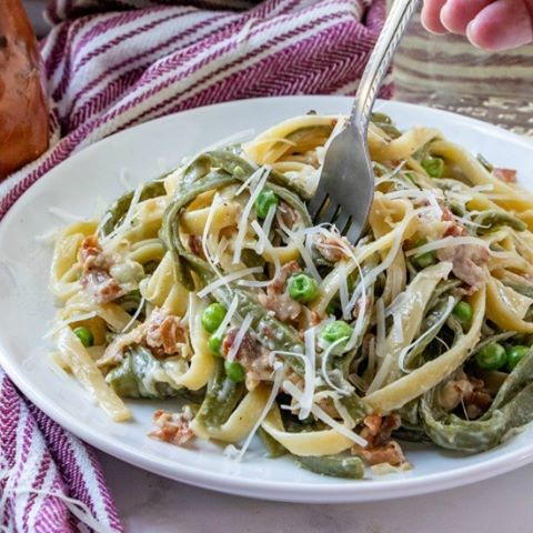 Straw And Hay Pasta