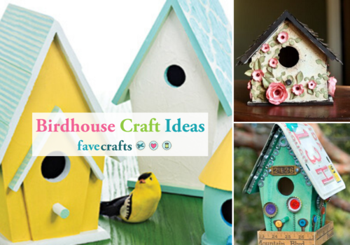 19 Birdhouse Craft Ideas | FaveCrafts.com