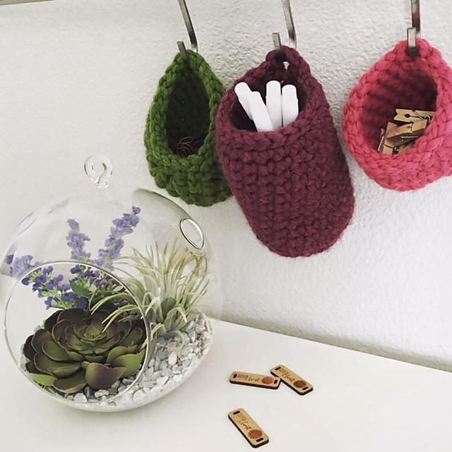 A Trio of Tiny Baskets