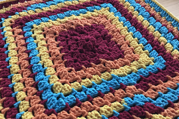 Toy Box Beginner Blanket Pattern