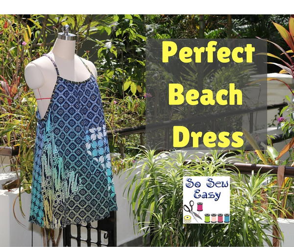 Perfect Beach Dress Free Sewing Pattern