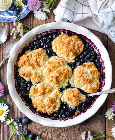 Old-fashioned Blueberry Cobbler