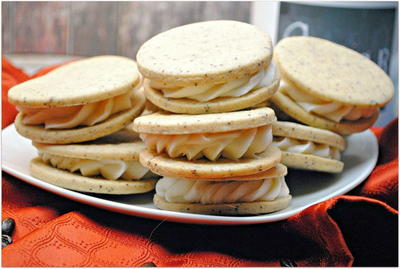 French Vanilla Coffee Cookies