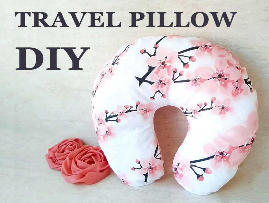 travel pillow cover pattern
