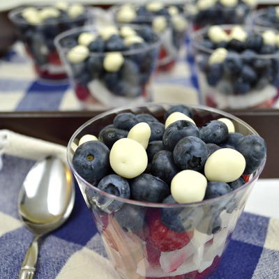 Red White & Blue Dessert For 4th Of July