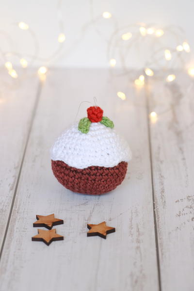 Christmas Pudding Hanging Ornament