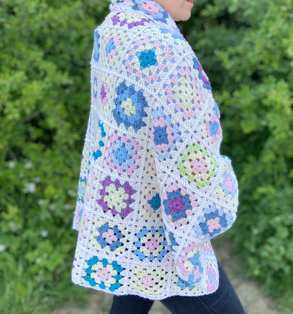 Granny Square Blanket Cardigan