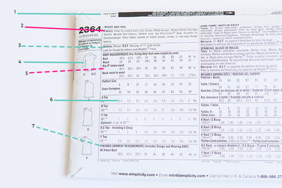 Tips For Learning To Read A Sewing Pattern