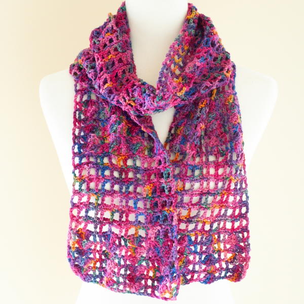 Stashbusting Lace Scarf