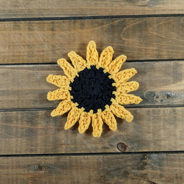 Sunflower Face Scrubby