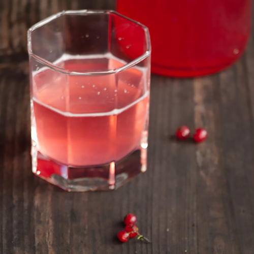 Homemade Red Currant Cordial