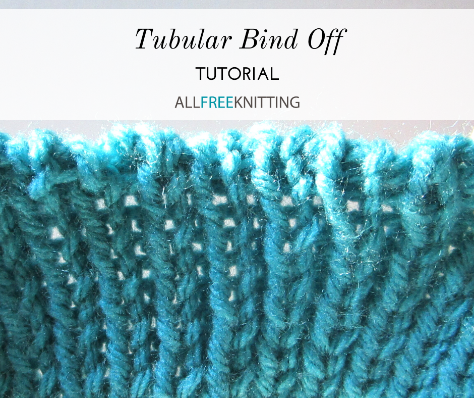 Tubular discount bind off