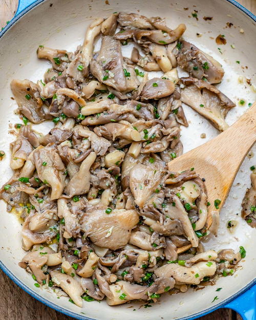Sautéed Oyster Mushrooms Recipe (vegan & Paleo)