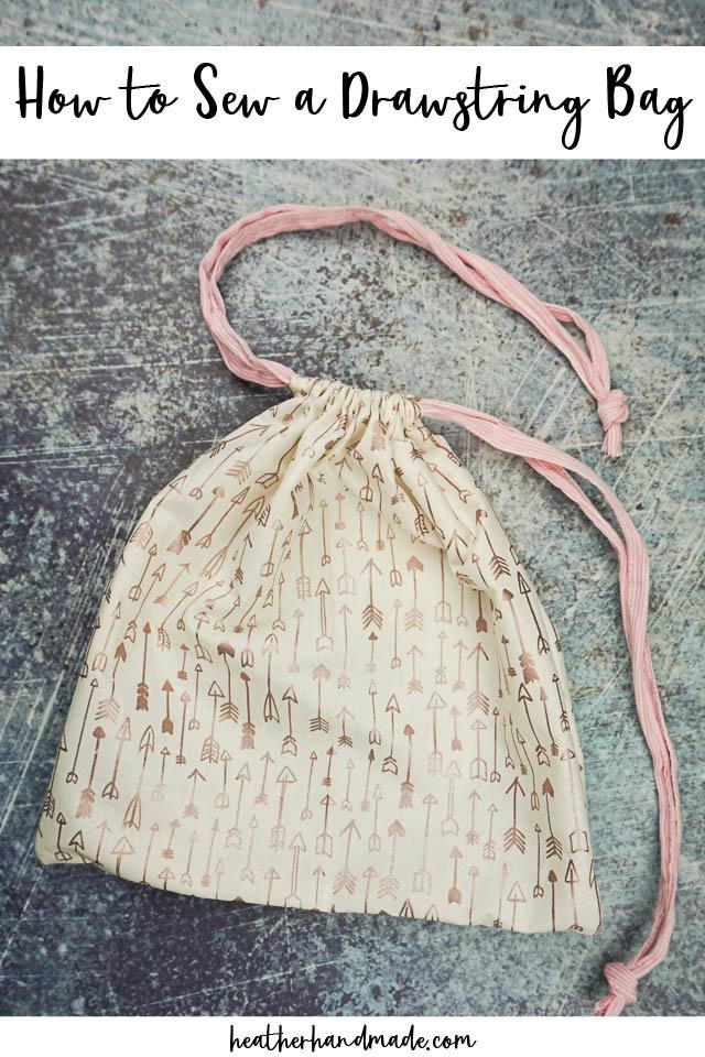 Fun Drawstring Bag How-To | AllFreeSewing.com